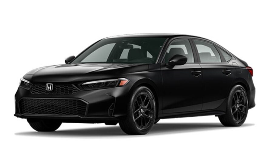 Honda Civic 2025 Launched – A Premium Sedan Offering 5-Star Safety, Impressive 28km/l Mileage, and High-End Luxury Features